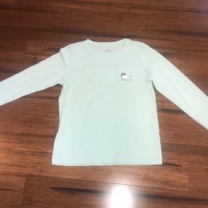 Mint “Happy Holidays” Vineyard Vines long sleeve